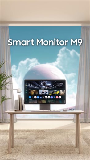 Introducing our first ever OLED Smart Monitor, plus powered by Vision AI. You get the best of both worlds for productivity and play making it the ultimate all-in-one screen. Buy now at smsng.co/AV-SmartMonitorM9 #VisionAI #SamsungMonitor | Samsung