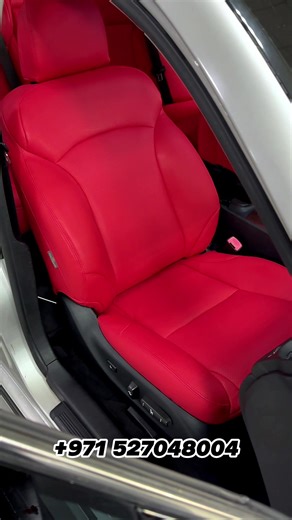 Custom Lexus IS250 with Red Interior Transformation