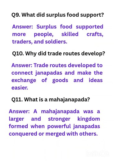 Class 7 SSTChapter 4 New Beginnings: Cities and States Part 1Important Questions & Answers CBSE 2026