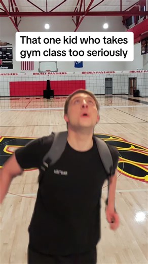 That one kid who takes gym class way too seriously #greenscreen #school #pov #nostalgia #fypシ