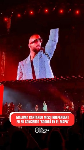 Maluma cantó su clásico 'Miss independent' en su concierto en Bogotá 🔥 Juan Luis llegó con todos sus temas al Campín de lacapital recordando los inicios de su carrera 😱 - - - #Maluma #BogotáEnElMapa #Hawai #MalumaLive #Reggaeton #ConciertoDelAño #Viral #FYP #MusicLovers #Colombia #MomentosQueMarcan #malumababy #malumafamily #malumaworld #malumafans #malumacrew #viral #malumaworldtour #foryou #Medalloenelmapa #medalloenelmapa2025 #artistasbogota #cantantesbogota #reggeatonbogota #artistascolomb
