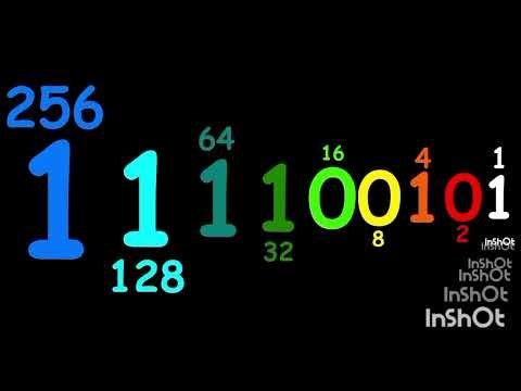 Numbers 0 to 1048576 with sounds ‪@Miguelibt‬ do 1073741824 in binary