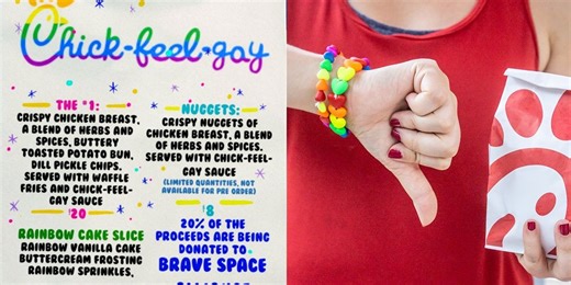 Chicago restaurant parodies Chick-fil-A with 'Chick-Feel-Gay' Pride Month sandwich