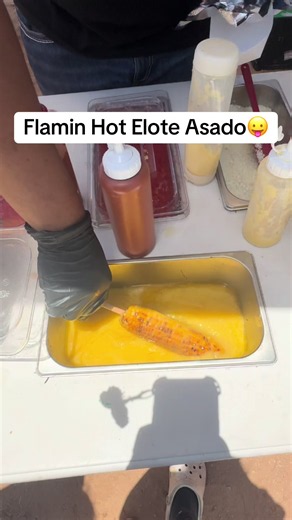 Flamin Hot Elote Asado near 14601 W County Rd 171 Odessa TX