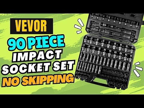Vevor 90 Piece Impact Socket Set the Most Complete Socket Set Ever, Not from Harbor Freight
