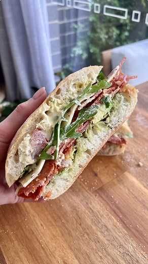 Ultimate Beach Sandwich Recipe with Ciabatta Bread
