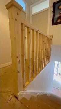 Replacing a banister #diy #construction #renovation