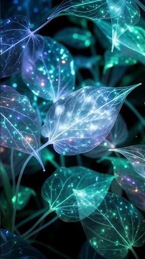 Bioluminescence Forest Serenity | Echo of the Blue Moon