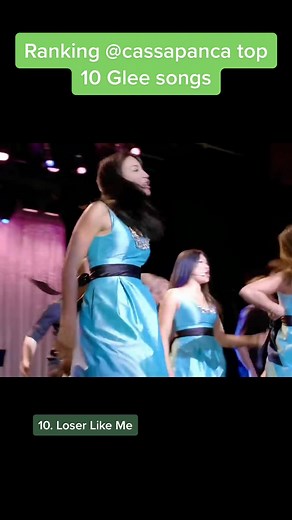 Ranking @cassapancah top ten Glee songs @glee #fyp #gleek #songs #top10 #gleecast #viral