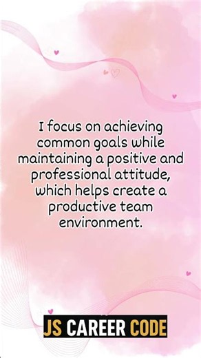 What Makes You a Good Team Player? | Best Fresher Interview Answer 🚀