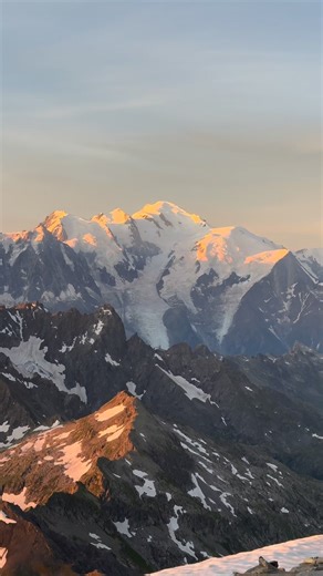 the peak of the alps 🤯 #montblanc #mountain #mountains #Hiking #camping #alps #alpes #chamonix | CRAIG PEAKS