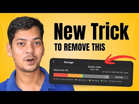 Clear System Data on Mac (For Beginners)