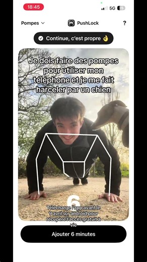 L'app est dispo sur android !