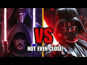 Why Darth Revan vs Darth Vader Isn't Even Close!