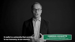 USask grads like Cameron Choquette (BComm’19, MPA’22) help economies and communities thrive. | University of Saskatchewan