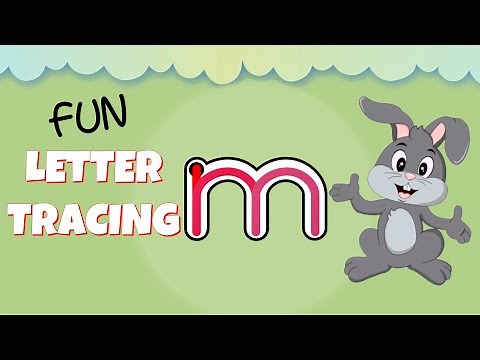 How to Write the Lowercase Letter m - Lowercase Alphabet for Kids