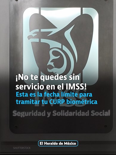 La implementación de la nueva CURP Biométrica ha generado dudas en la población, por lo que en este video te contamos si este trámite será necesario para que te brinden servicio en el #IMSS #salud #CURP #trámites