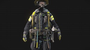Firefighter (free download) - Download Free 3D model by jakobscheidt