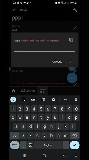 How to create pppoe user id in mikrotik apps in android mobile easy way-2 (mikrotik tutorial mobile)
