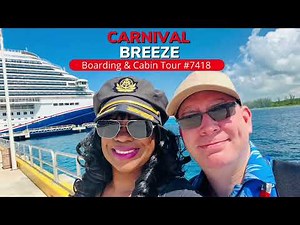 Carnival Breeze - How Small Is The Interior Cabin? Boarding Speed?