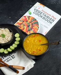 Instant Pot Yellow Split Peas with Turmeric | Yekik Alicha