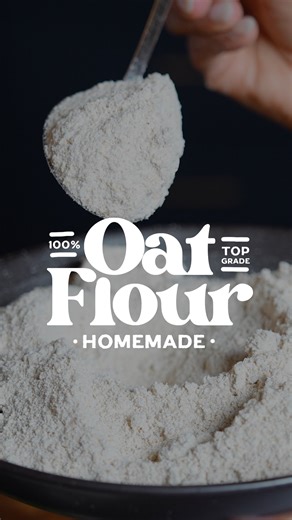 This Homemade Oat Flour is the easiest kitchen hack! Just blend rolled oats in a food processor for about a minute and you’ve got fresh oat flour that’s gluten-free, cheaper than store-bought, and perfect for baking. Use it in muffins, pancakes, cookies, scones, and so much more. It takes just 2 minutes to make and saves you money and store trips. Once you start making your own, you’ll never go back to buying it! Want the recipe? Say “Send” or “Recipe” and I’ll share it with you! #100daysofmana
