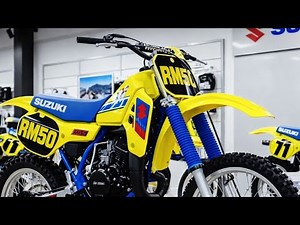 2026 Suzuki RM50 is BACK 😱 | RM50 Mini Dirt Bike Full Review, Specs & Power!