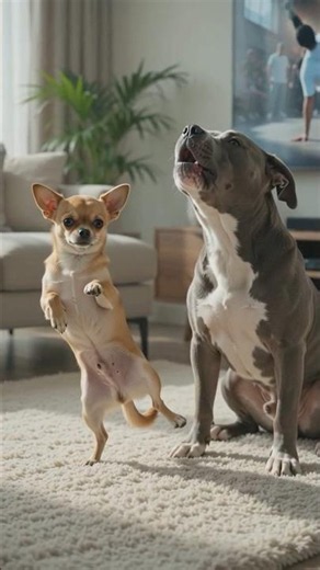 This Chihuahua Thinks He’s a Breakdance Champion 😂🐶🔥