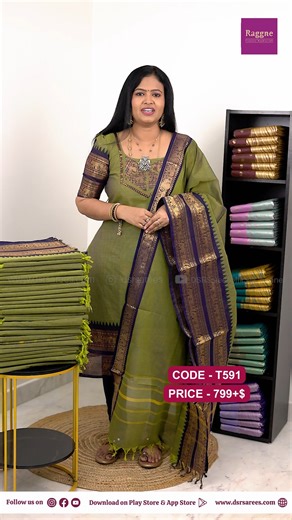 8.1K views · 33 reactions | 2 pc Unstitched Chettinadu Cotton Salwar...