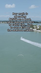 Boy math never makes sense, but who says it needs to? 路‍♂️ Click the link in our bio to find your perfect fishing boat and make the most of boating season!  | Off The Hook Yachts | Facebook