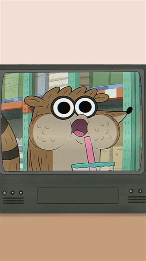 لا معنى له... لكنني أحبه 🧋😍 #العرض_العادي #كرتون_نتورك #RegularShow #CartoonNetwork #CNHD