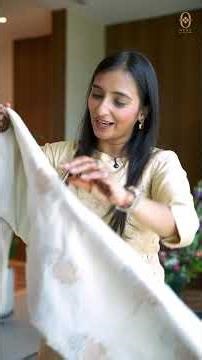 A celebration of craft, in quiet harmony.Gul buta Katan silk