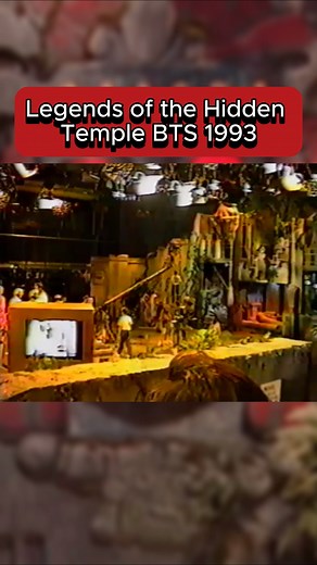 We Love the 90s on Instagram: "Behind the Scenes look at Nickelodeon's Legends of the Hidden Temple being filmed in 1993. This is home video that I shot as a kid when we went to Nickelodeon Studios in Orlando, Florida on a family trip. We got to sit in on a taping of a new show, which turned out to be "Legends". Unfortunately we only got to see the trivia portion being taped because they ushered in new audiences for each section of the game. So we didn't get to see them run through the temple or