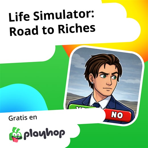 Life Simulator: Road to Riches: Juega en línea gratis en Playhop