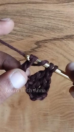 Double Treble Crochet stich Tutorial Malayalam ‪@learnWithanna-k2h‬ #crochet #shorts