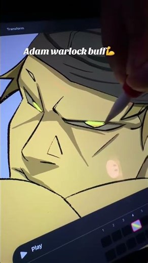 Adam Warlock buff animation sneakpeak #anime #animation #adamwarlock #marvelrivals