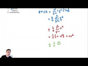 Probabilistic Analysis 3 - Analysis by Definition
