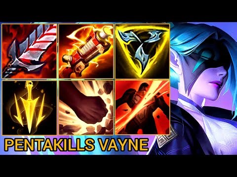 What's After Pentakills? Legendarykills Vayne - China Wild Rift Highlights By Tiarty