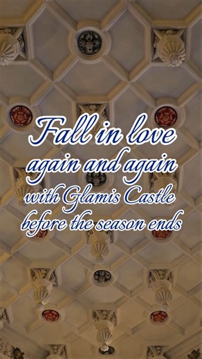 Only 30 days left to visit Glamis Castle this year! 🏰✨ 🗓️ Seasonal Hours Update: From Monday 3rd November to Sunday 14th December 2025, the Castle, Gardens, and Grounds will shift from opening 7 days a week to opening Thursday to Sunday from 10am to 4pm (last tour at 3:30pm). We’ll be closed Monday to Wednesday during this period. From Monday 15th December, Glamis Castle will close for the winter break, reopening next spring🌷 The Castle will also open on select days for special Christmas even