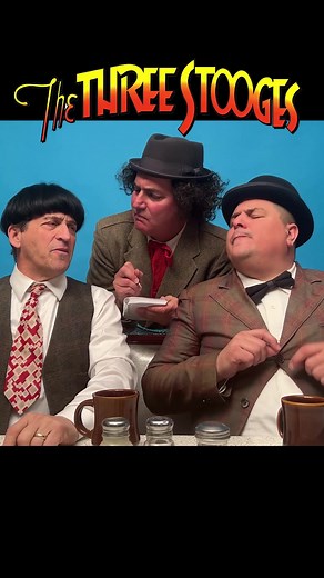 The THREE STOOGES eat alone #threestooges #thethreestooges #comedy #3stooges #slapstick #dadjokes