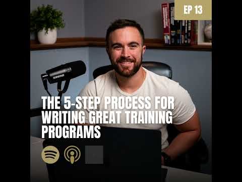 The 5-Step Process for Writing Great Training Programs