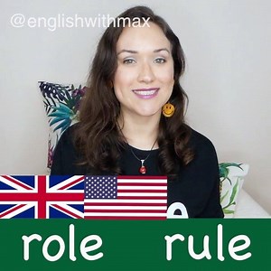 Today's pronunciation practice: role (noun) and rule (noun, verb)⠀ 🎈NOTE: THE DIFFERENCES BETWEEN THE BRITISH AND AMERICAN PRONUNCIATIONS HERE ARE VERY SMALL. ⠀ 🎈⠀ E.g. George is a good role model. --- Frank, on the other hand, often breaks the rules.⠀ Role model: a person that you admire and try to copy⠀ 🎈⠀ USE ONE OF THESE WORDS IN A SENTENCE! | English with Max