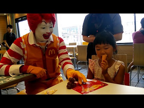"ドナルド来店 マクドナルド" YouTube で見る