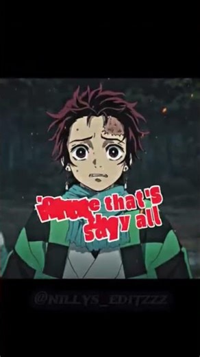 Oh Tanjiro 🥺 | #lyrics #music #demonslayer #tanjirokamado