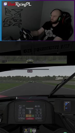 DaniRacingPL on Instagram: "When your wheel base freezes mid race.... #iracing #simracing #error #glitch #racing #motorsport #fanatec #clip #twitch #twitchclip #polska"