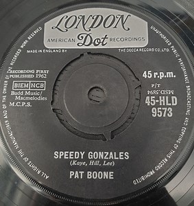 Pat Boone - Speedy Gonzales