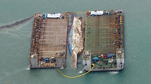 Sewol disaster: South Korea raises sunken ferry
