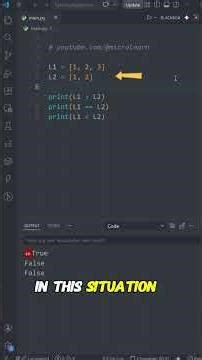 Your List Comparison Code is Probably Broken #python #debugging