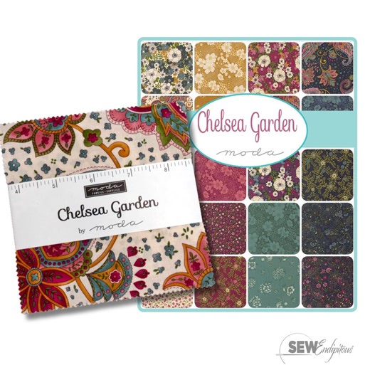 Chelsea Garden 2026 | Moda for Moda Fabrics | Charm Pack | 33850PP - Etsy