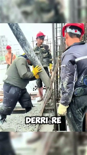 Pourquoi ce béton est coulé en deux étapes?